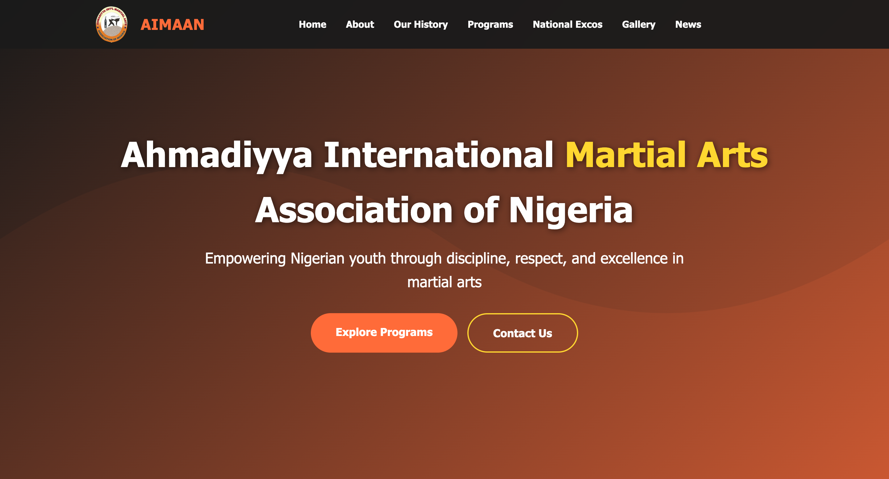AIMAAN - Ahmadiyya International Martial Arts Association of Nigeria